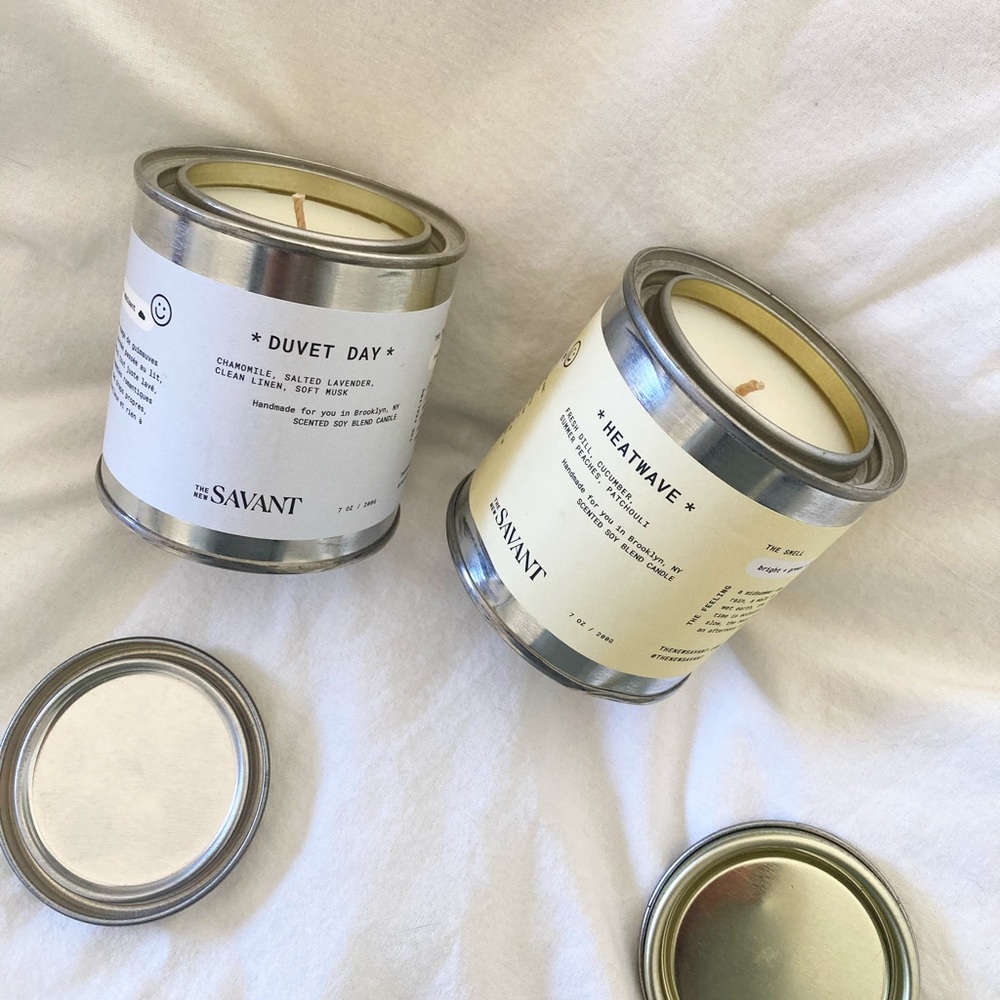 The New Savant Candle Bundle—Heatwave, Duvet Day